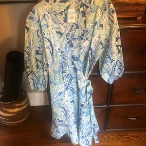 J. McLaughlin Simona wrap dress.